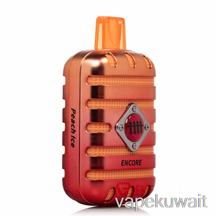 أن هذا الظهور هو 6500 Vape ثلج خوخ يمكن التخلص منه في الكويت